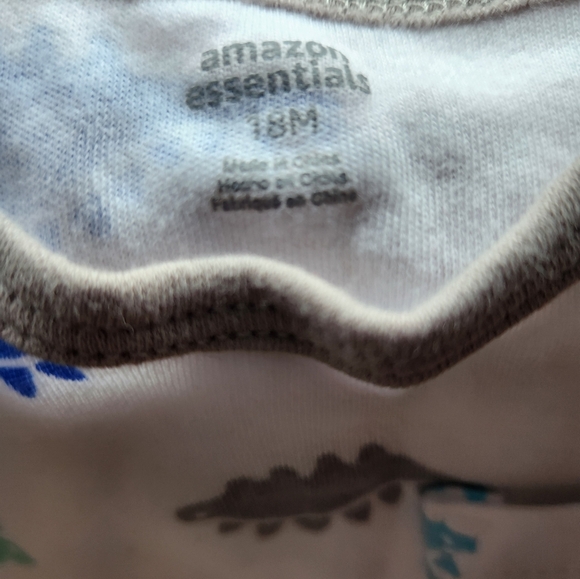 Amazon Essentials set of 2 PJs. Size 18 month - Picture 3 of 4